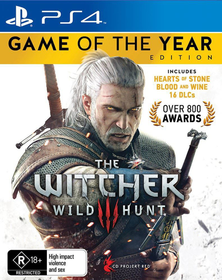 Witcher Wild Hunt Game of The Year Türkçe Alt Yazı PS4 Oyun. ürün görseli