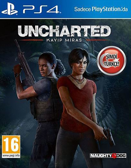 Uncharted Kayıp Miras Türkçe Alt Yazı ve Dublaj PS4 Oyun. ürün görseli