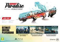Burnout Paradise Remastered PS4 Oyun. ürün görseli