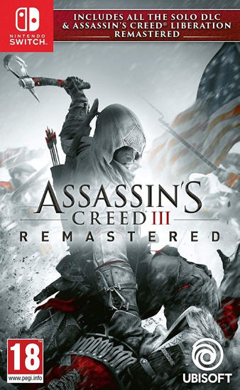 Assassin's Creed III Remastered NS Oyun. ürün görseli
