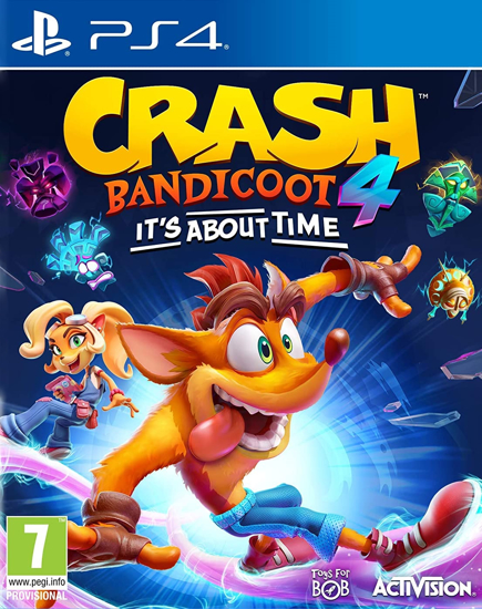 Crash Bandicoot 4 It’s About Time PS4. ürün görseli