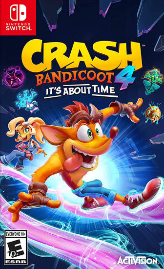 Crash 4 It's About Time Nintendo Switch. ürün görseli