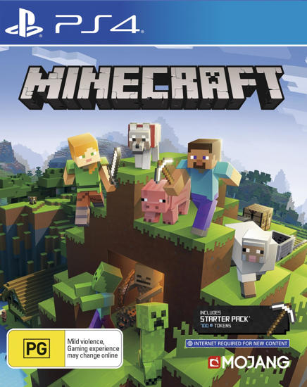 Minecraft Bedrock PS4 Oyun. ürün görseli